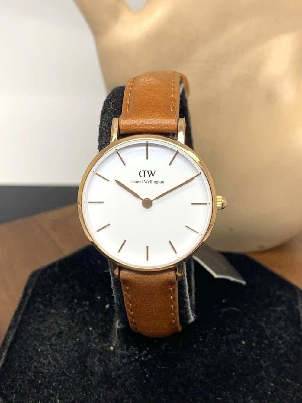 Daniel Wellington Women's Watch DW00100228 Rose Gold Brown Leather Strap 28mm